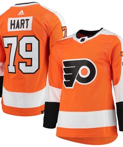 Carter Hart Philadelphia Flyers Adidas Home Primegreen Authentic Pro Player Jersey - Orange Nhl