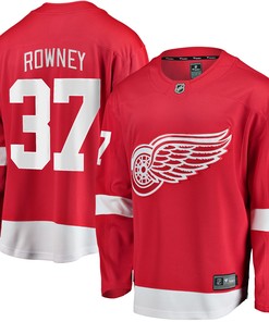 Carter Rowney Detroit Red Wings Fanatics Branded Home Breakaway Player Jersey - Red Nhl
