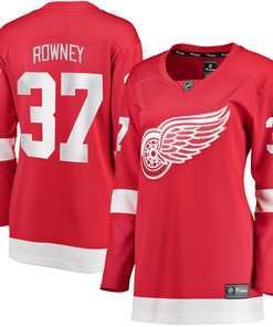 Carter Rowney Detroit Red Wings Fanatics Branded Womens Home Breakaway Player Jersey - Red Nhl