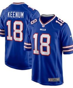 Case Keenum Buffalo Bills Game Player Jersey - Royal