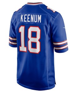 Case Keenum Buffalo Bills Game Player Jersey - Royal