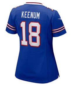 Case Keenum Buffalo Bills Women's Game Player Jersey - Royal
