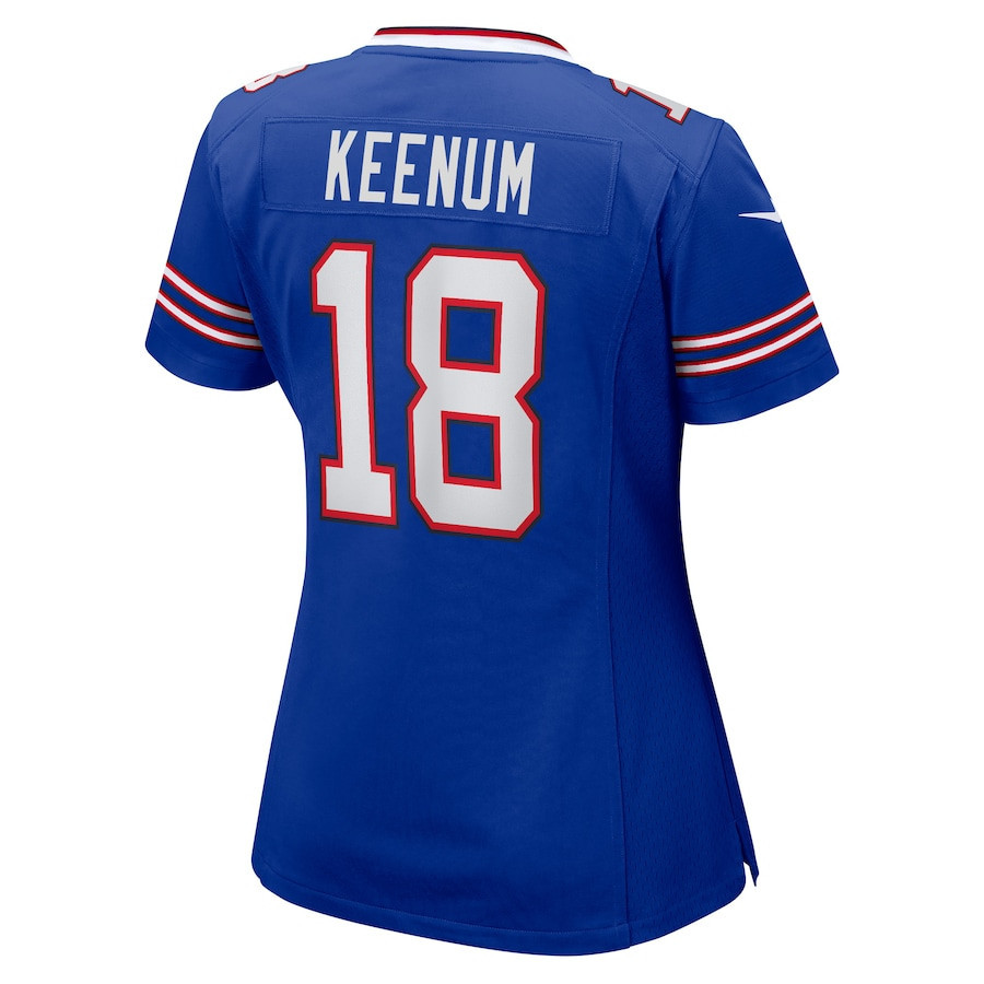 Case Keenum Buffalo Bills Women's Game Player Jersey - Royal