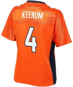 Case Keenum Denver Broncos Nfl Pro Line Womens Team Color Jersey - Orange