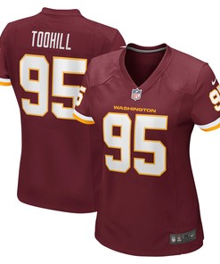 Casey Toohill Washington Football Team Womens Game Jersey - Burgundy Nfl