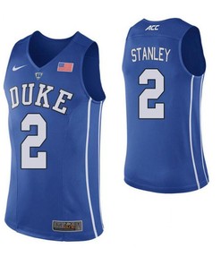 Cassius Stanley 2 Duke Blue Devils Elite Basketball Men Jersey - Blue