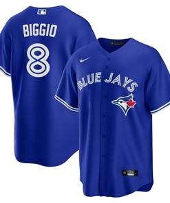 Cavan Biggio Toronto Blue Jays Replica Player Name Jersey - Royal Mlb