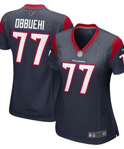 Cedric Ogbuehi Houston Texans Womens Game Jersey - Navy Nfl