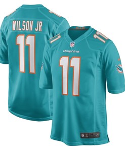 Cedrick Wilson Jr. Miami Dolphins Game Player Jersey - Aqua