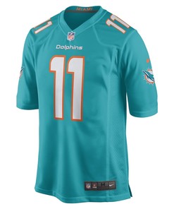Cedrick Wilson Jr. Miami Dolphins Game Player Jersey - Aqua