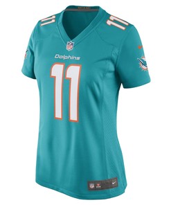 Cedrick Wilson Jr. Miami Dolphins Women's Game Player Jersey - Aqua