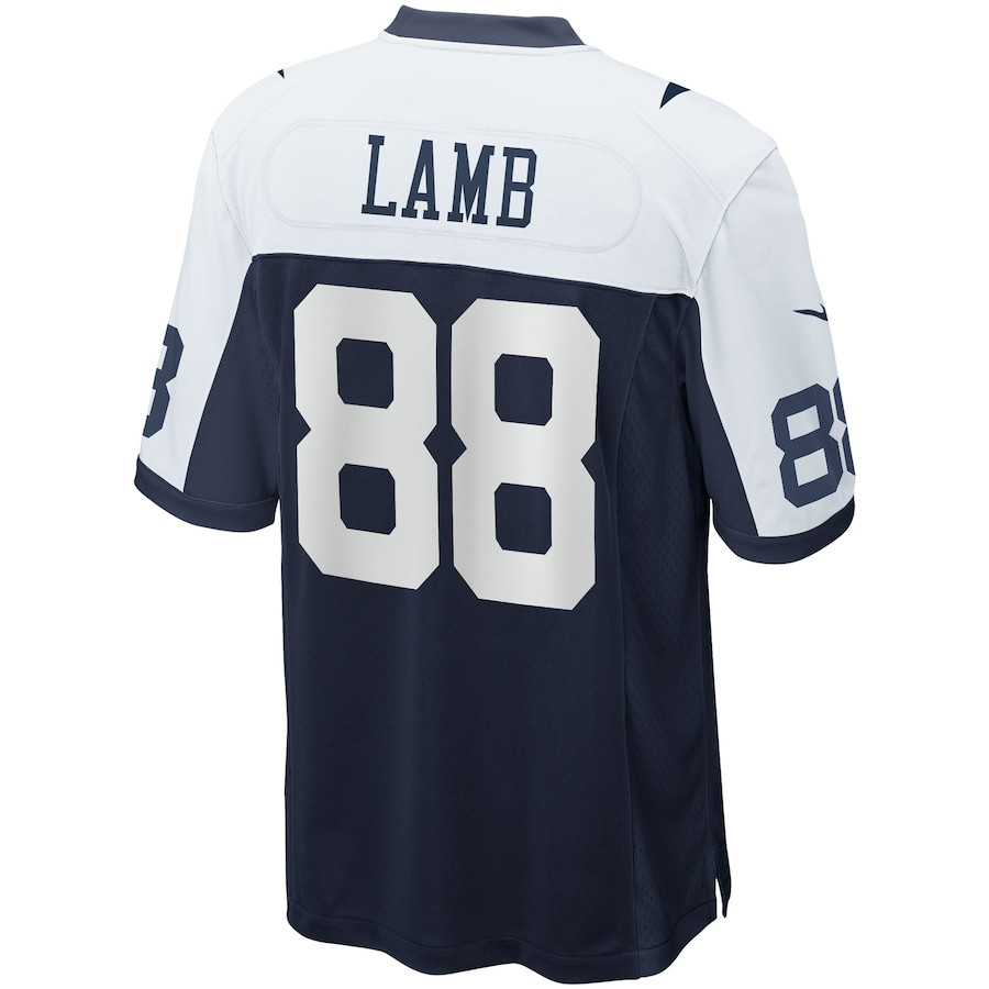 CeeDee Lamb 88 Dallas Cowboys Alternate Game Team Jersey - Navy