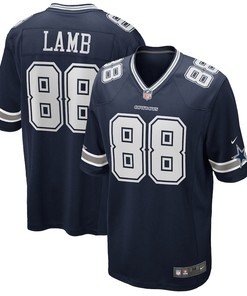 CeeDee Lamb 88 Dallas Cowboys Game Jersey - Navy