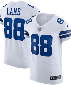 CeeDee Lamb 88 Dallas Cowboys Vapor Elite Jersey - White