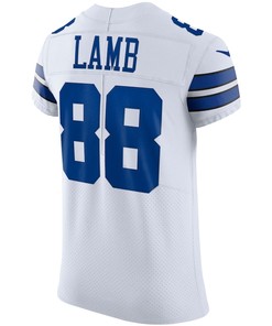 CeeDee Lamb 88 Dallas Cowboys Vapor Elite Jersey - White