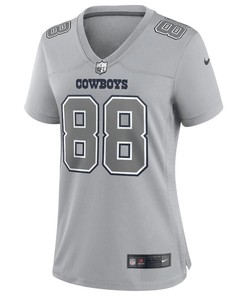 CeeDee Lamb 88 Dallas Cowboys Women's Atmosphere Fashion Game Jersey - Gray