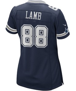 CeeDee Lamb 88 Dallas Cowboys Women's Game Jersey - Navy