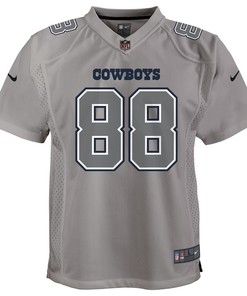 CeeDee Lamb 88 Dallas Cowboys Youth Atmosphere Game Jersey - Gray