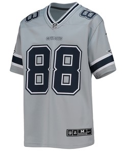 CeeDee Lamb 88 Dallas Cowboys Youth Inverted Team Game Jersey - Silver