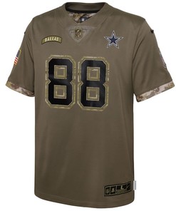 CeeDee Lamb Dallas Cowboys 2022 Salute To Service Player Limited Jersey - Olive