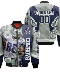 Ceedee Lamb 88 Dallas Cowboys Nfc East Champions Super Bowl 2021 Personalized Bomber Jacket Model 1044