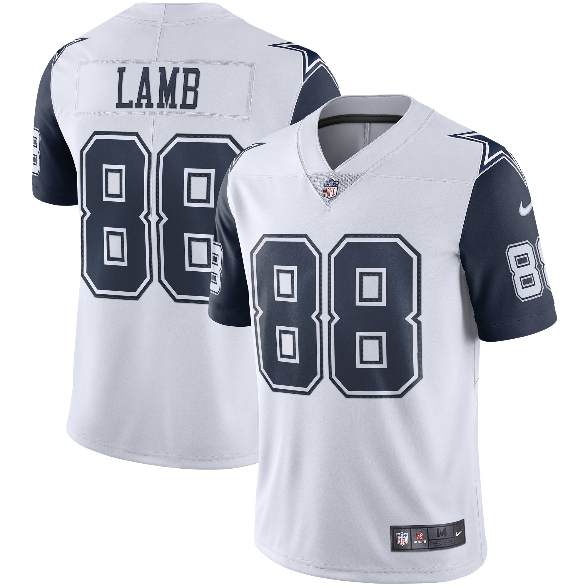 Ceedee Lamb Dallas Cowboys 2nd Alternate Vapor Limited Jersey - White Nfl