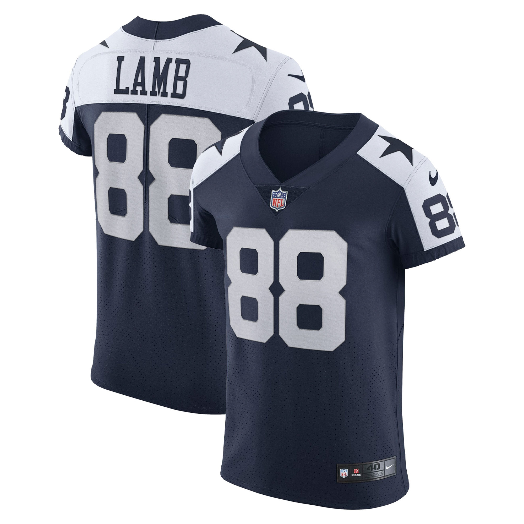 Ceedee Lamb Dallas Cowboys Alternate Vapor Elite Jersey - Navy Nfl