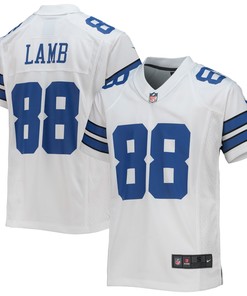 Ceedee Lamb Dallas Cowboys Game Jersey - White Nfl
