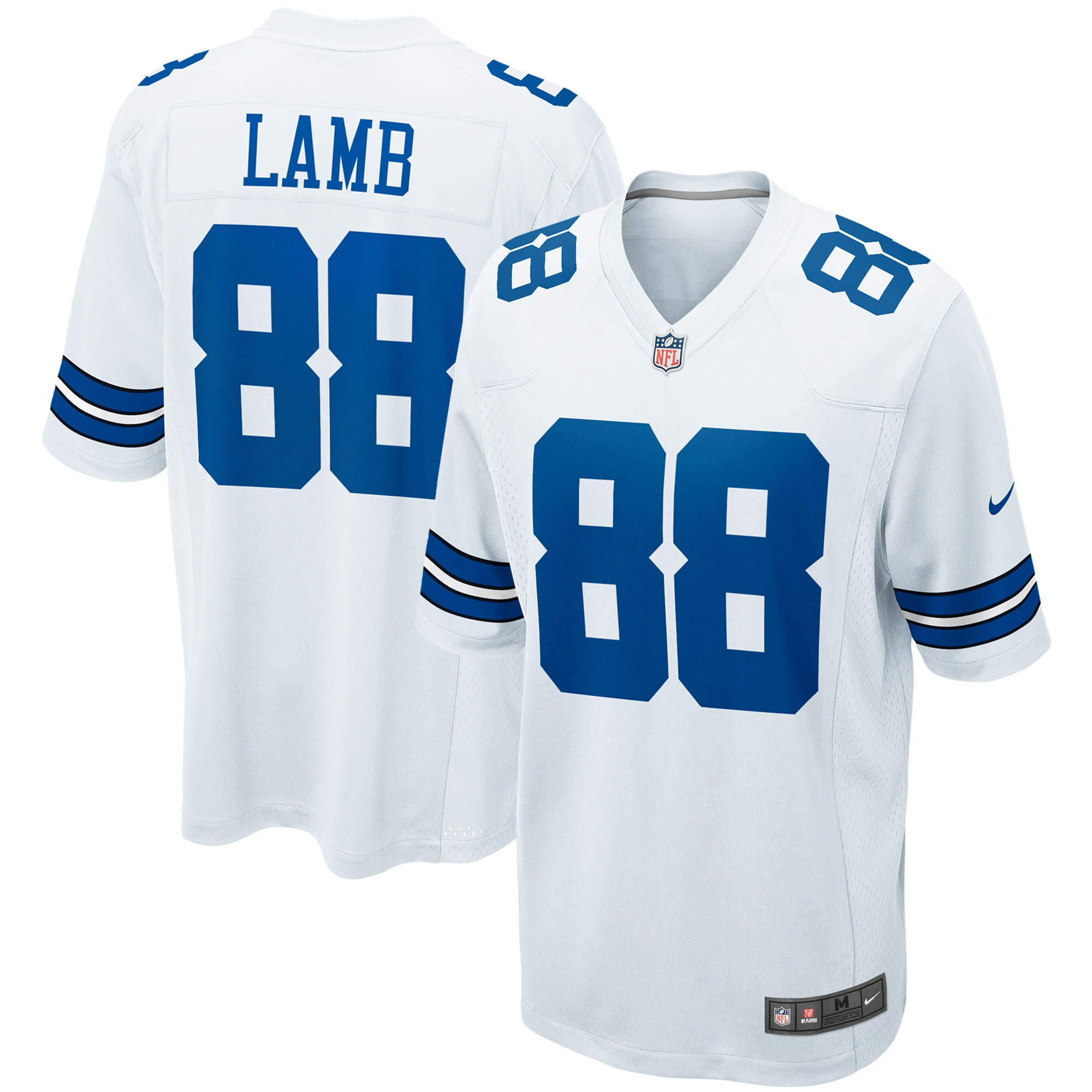Ceedee Lamb Dallas Cowboys Game Team Jersey - White Nfl