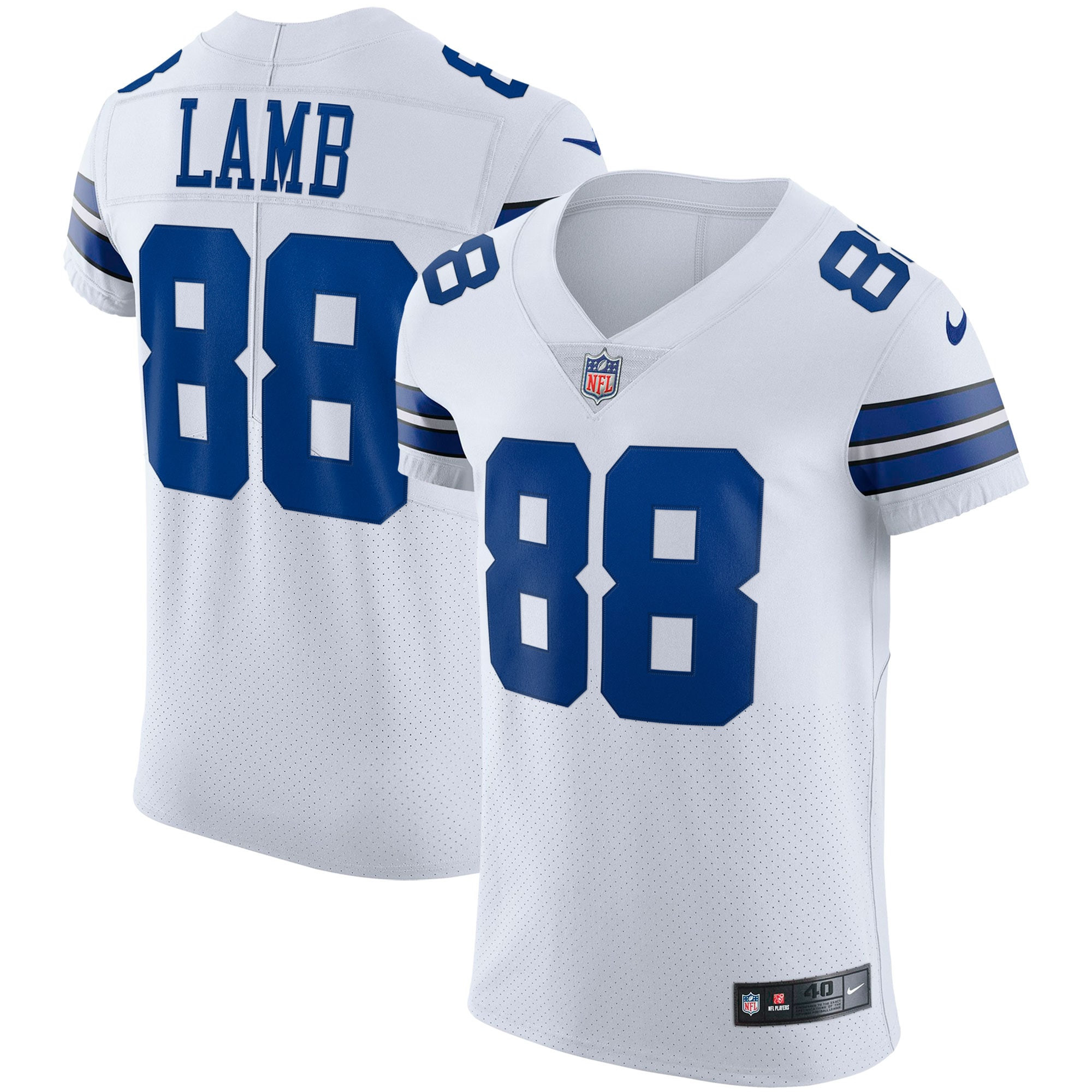 Ceedee Lamb Dallas Cowboys Vapor Elite Jersey - White Nfl