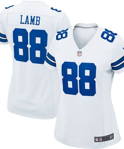 Ceedee Lamb Dallas Cowboys Womens Alternate Game Jersey - White Nfl