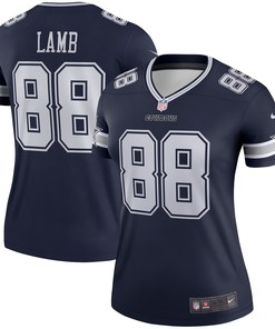Ceedee Lamb Dallas Cowboys Womens Legend Jersey - Navy Nfl