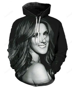 Celine Dion Style 1 3D Hoodie Zip Hoodie