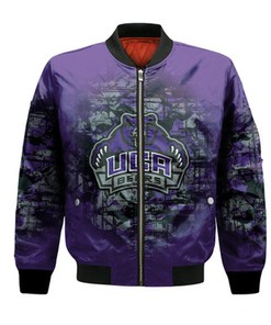 Central Arkansas Bears Bomber Jacket Camouflage Vintage  - NCAA
