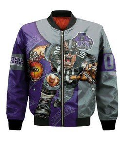 Central Arkansas Bears Bomber Jacket Football Go On - NCAA