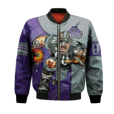 Central Arkansas Bears Bomber Jacket Football Go On - NCAA