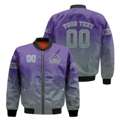 Central Arkansas Bears Fadded Bomber Jacket - NCAA