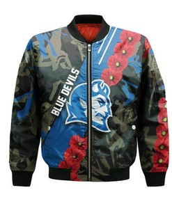 Central Connecticut Blue Devils Bomber Sport Style Keep Go on- NCAA