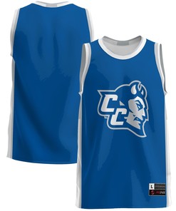 Central Connecticut State Blue Devils Basketball Jersey - Blue Ncaa