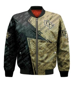 Central Florida Knights Bomber Abstract Pattern Sport- NCAA