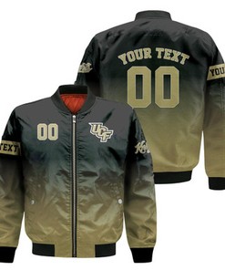 Central Florida Knights Fadded Bomber Jacket - NCAA