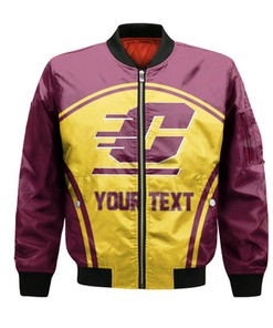 Central Michigan Chippewas Bomber Curve Style Sport- NCAA