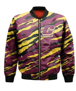 Central Michigan Chippewas Bomber Jacket Sport Style Keep Go On - NCAA