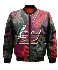 Central Michigan Chippewas Bomber Sport Style Keep Go on- NCAA