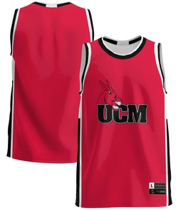 Central Missouri Mules Basketball Jersey - Cardinal Ncaa