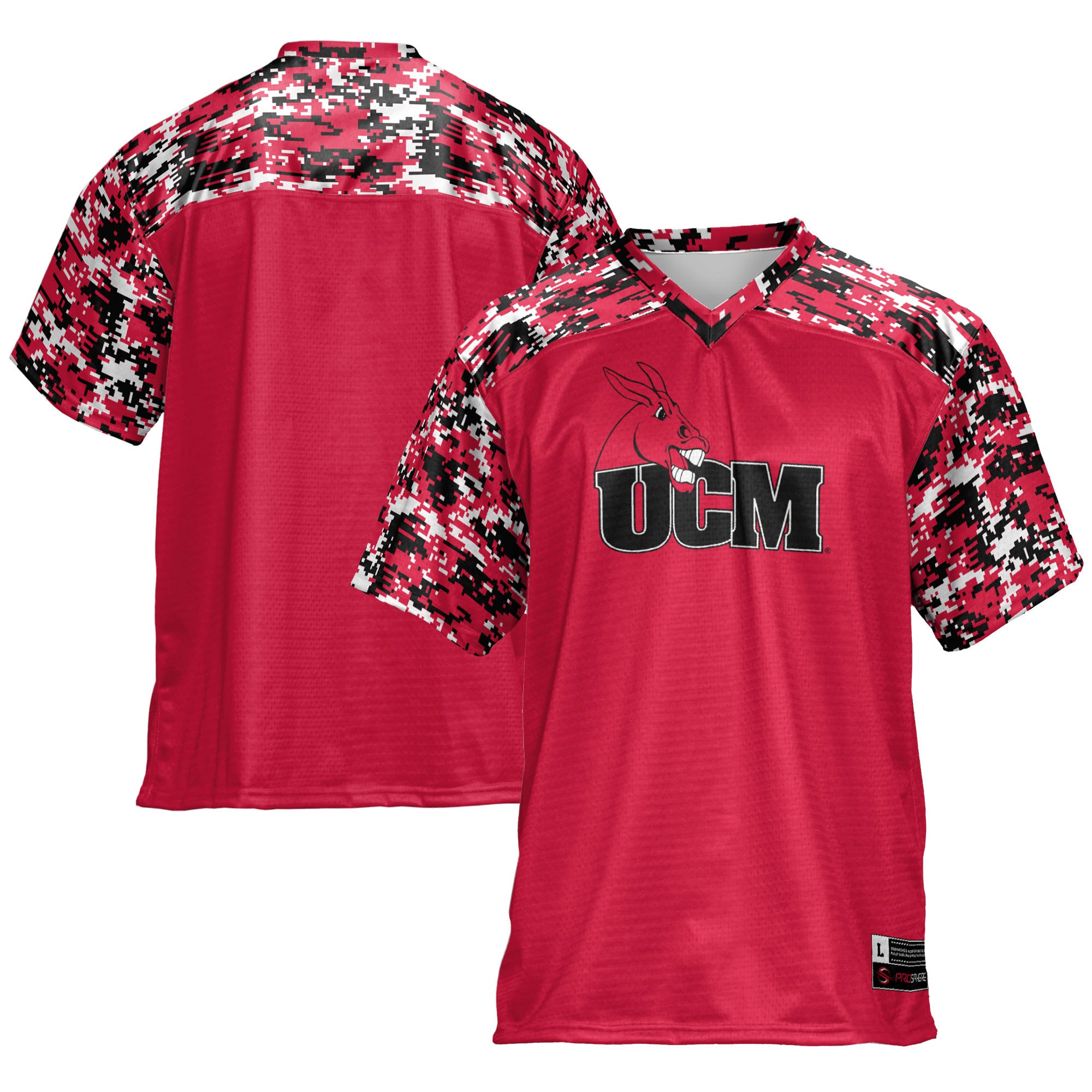 Central Missouri Mules Football Jersey - Cardinal Ncaa