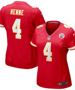 Chad Henne Kansas City Chiefs Womens Game Jersey - Red Nfl