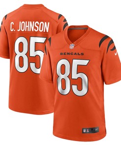 Chad Johnson 85 Cincinnati Bengals Retired Player Alternate Game Jersey - Orange