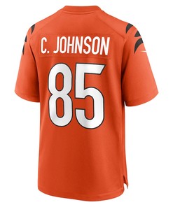 Chad Johnson 85 Cincinnati Bengals Retired Player Alternate Game Jersey - Orange