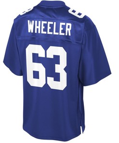 Chad Wheeler New York Giants Nfl Pro Line Team Color Player Jersey - Royal